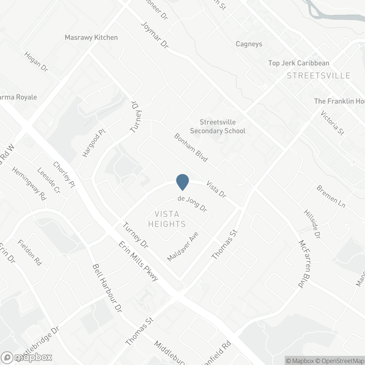 112 VISTA BOULEVARD, Mississauga, Ontario L5M 1V9